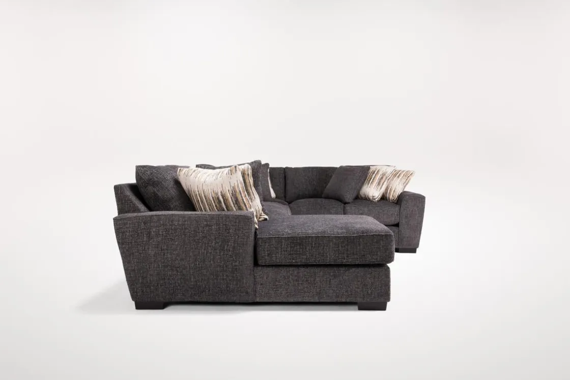 Mor Furniture Oracle Tux Loveseat Chaise Sectional In , Left Facing, Down