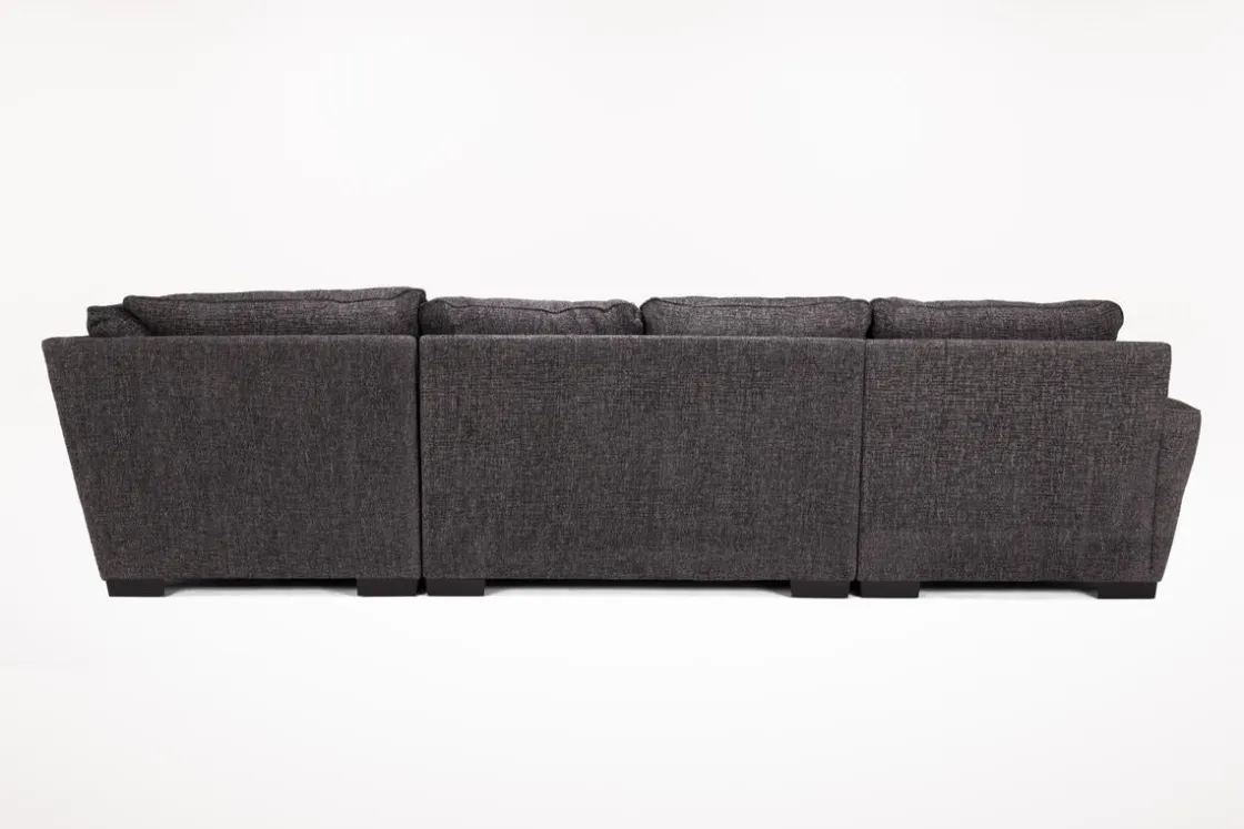 Mor Furniture Oracle Tux Loveseat Chaise Sectional In , Left Facing, Down
