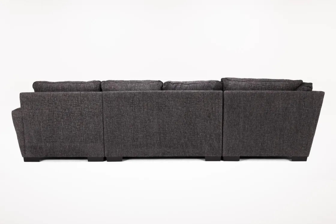 Mor Furniture Oracle Tux Loveseat Chaise Sectional In , Left Facing, Down