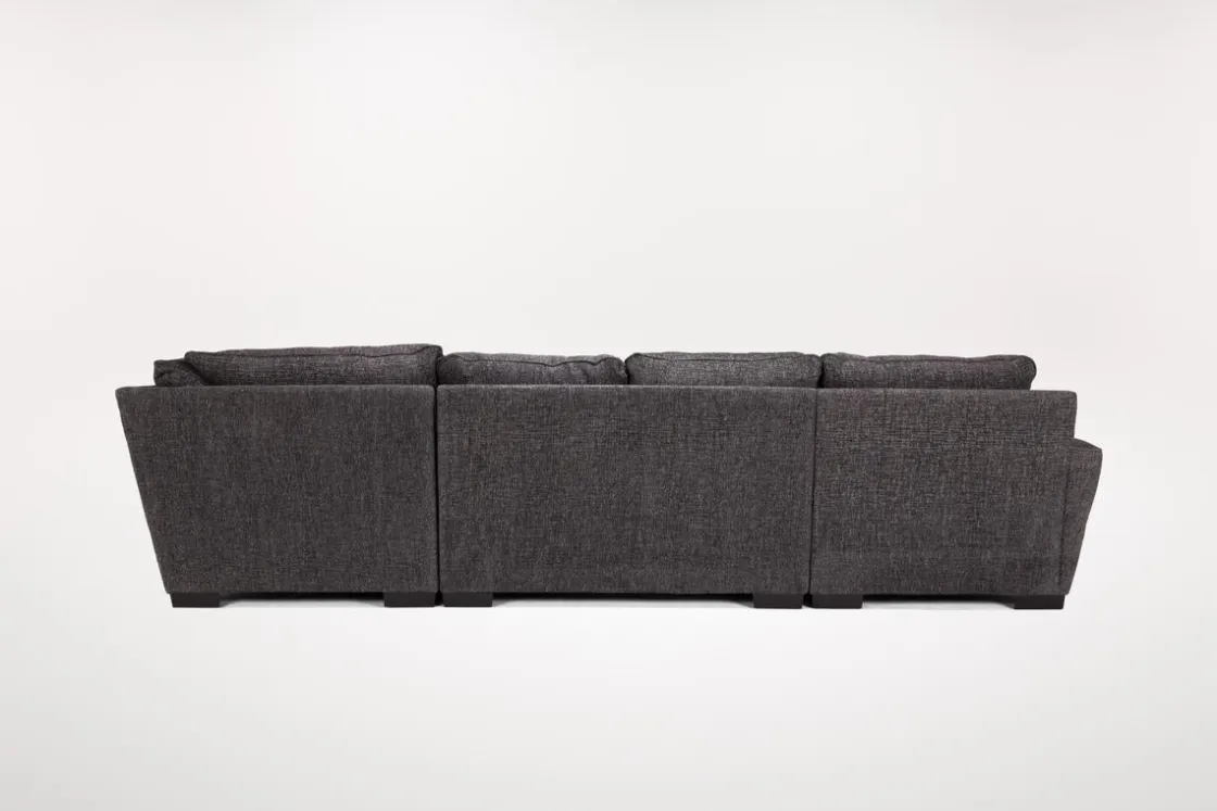 Mor Furniture Oracle Tux Loveseat Chaise Sectional In , Left Facing, Down