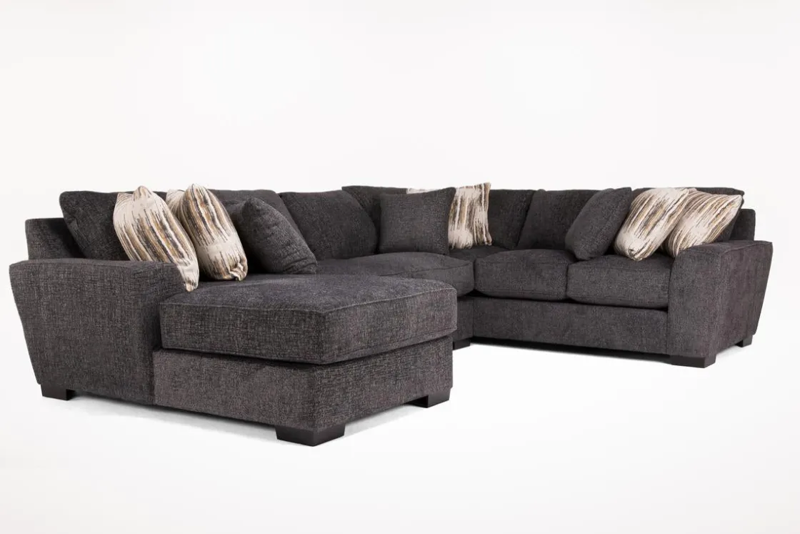 Mor Furniture Oracle Tux Loveseat Chaise Sectional In , Left Facing, Down