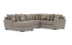 Mor Furniture Oracle Tux Loveseat Chaise Sectional In , Left Facing, Down