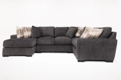 Mor Furniture Oracle Tux Loveseat Chaise Sectional In , Left Facing, Down