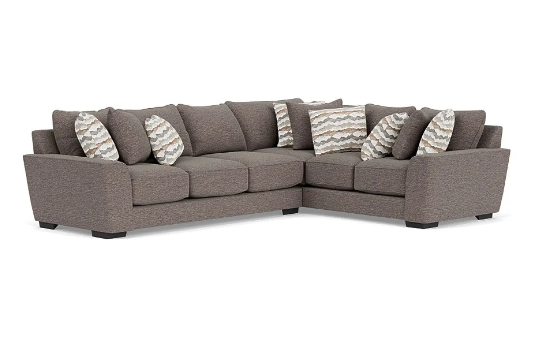 Mor Furniture Oracle Tux Sofa Sectional In , Left Facing, Down