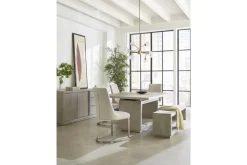 Mor Furniture Oxford Dining Bench In Basalt Gray