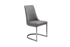 Mor Furniture Oxford Dining Table & 4 Chairs & Bench In Basalt Gray