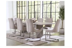 Mor Furniture Oxford Dining Table & 8 Chairs In