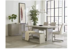 Mor Furniture Oxford Dining Table In Basalt Gray