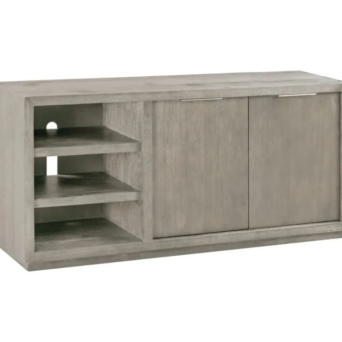 Mor Furniture Oxford Media Console In Mineral, 74 Inch