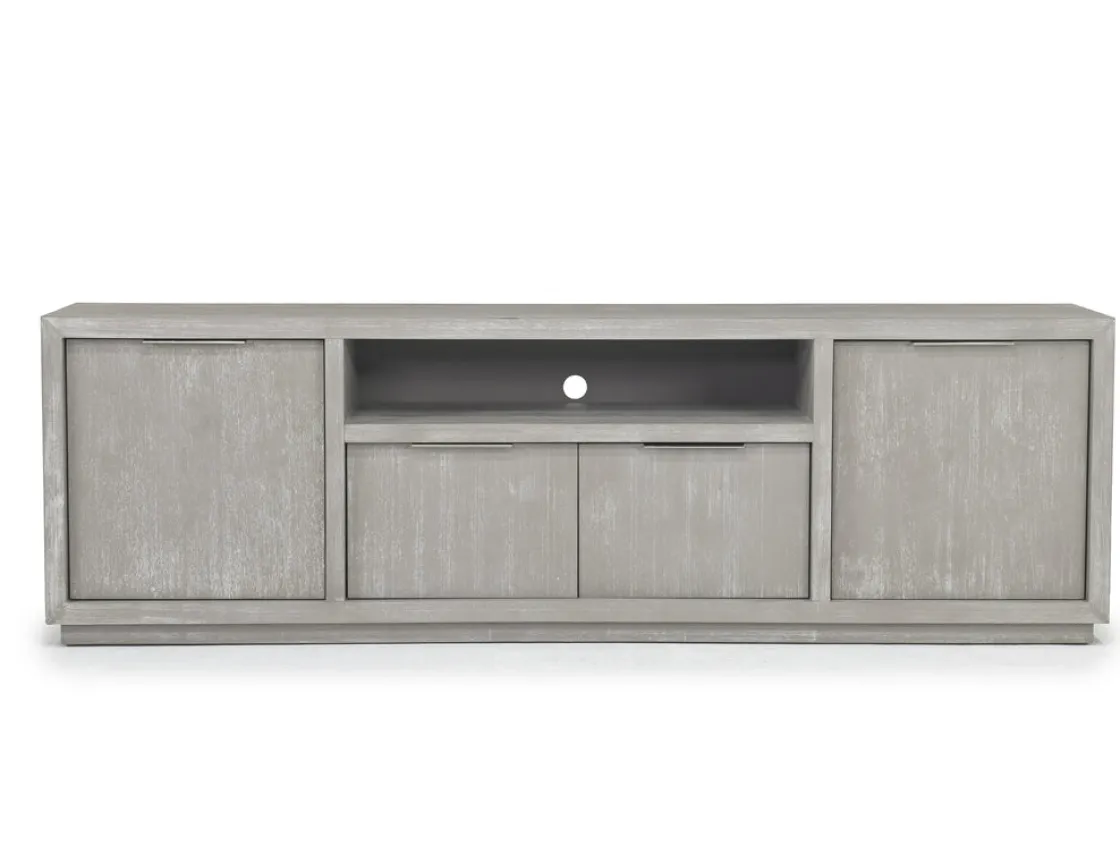Mor Furniture Oxford Media Console In Mineral, 74 Inch
