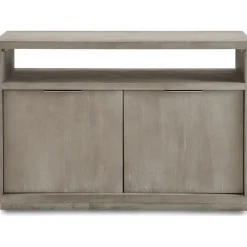 Mor Furniture Oxford Media Console In Mineral, 74 Inch
