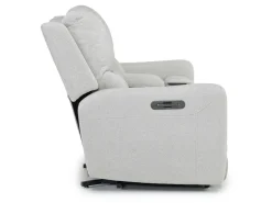 Mor Furniture Palencia 3 Power Console Loveseat In Trento Charcoal