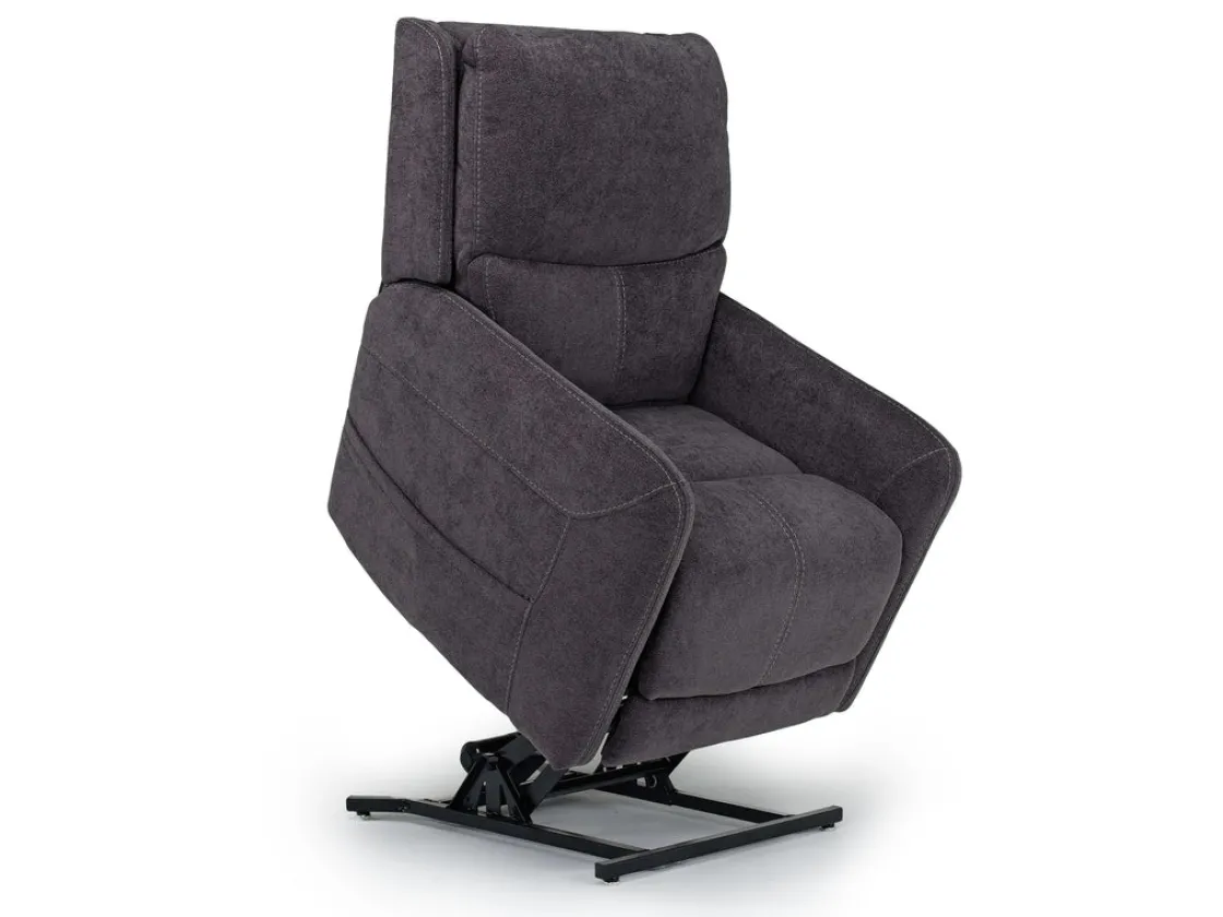 Mor Furniture Palencia 3 Power Lift Recliner In Trento Dove