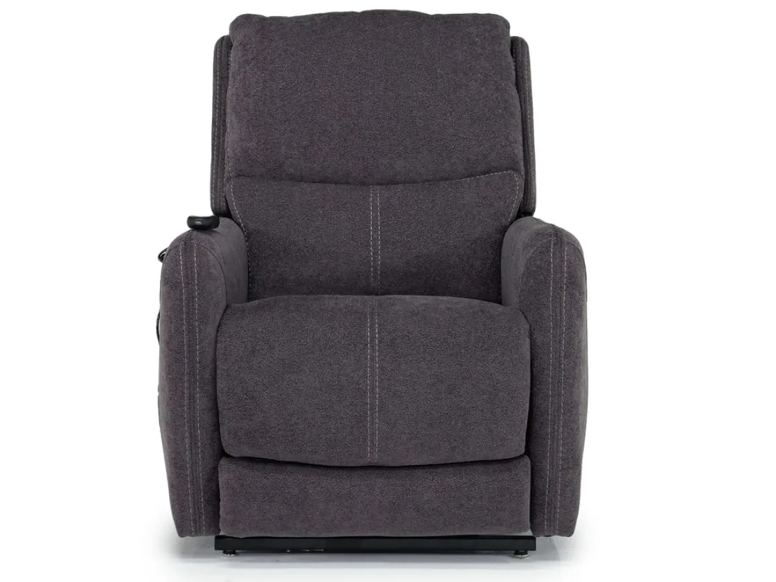 Mor Furniture Palencia 3 Power Lift Recliner In Trento Dove