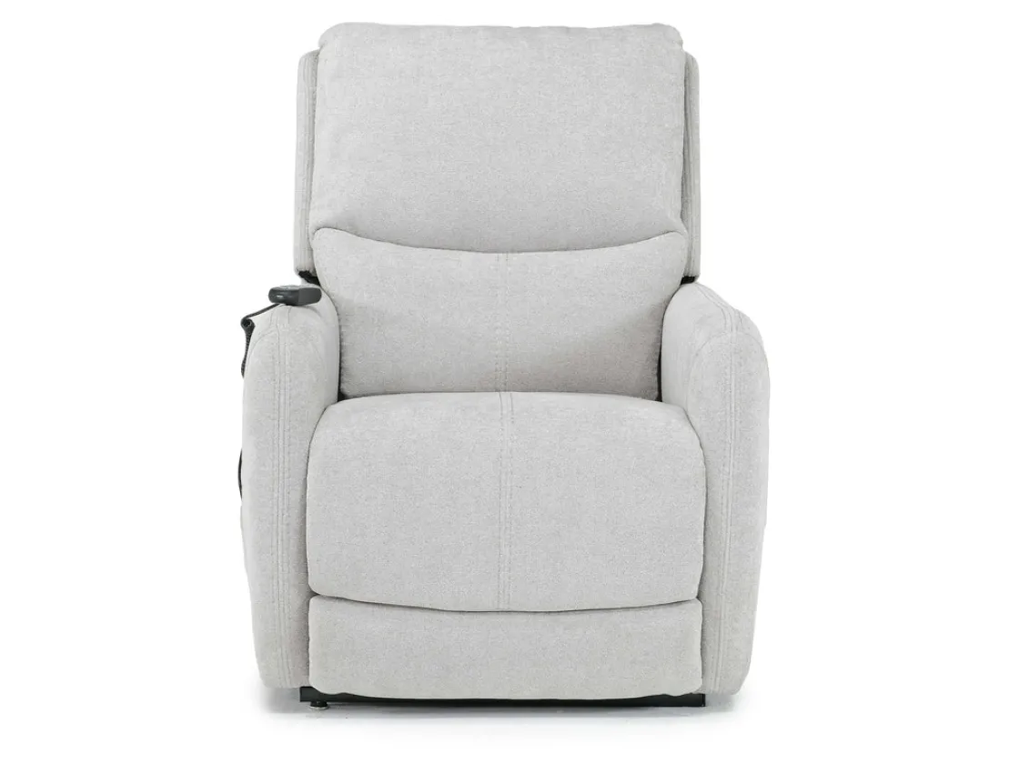 Mor Furniture Palencia 3 Power Lift Recliner In Trento Dove