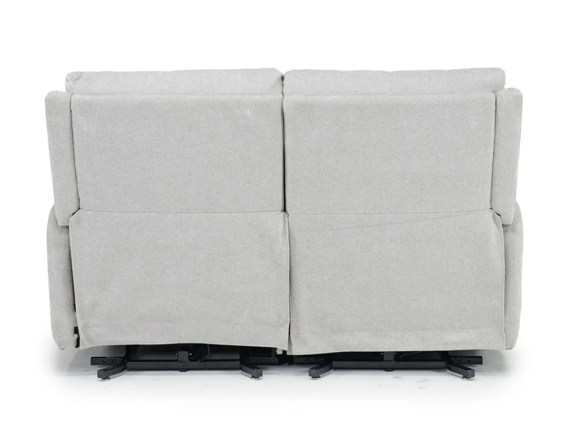 Mor Furniture Palencia 3 Power Loveseat In Trento Charcoal