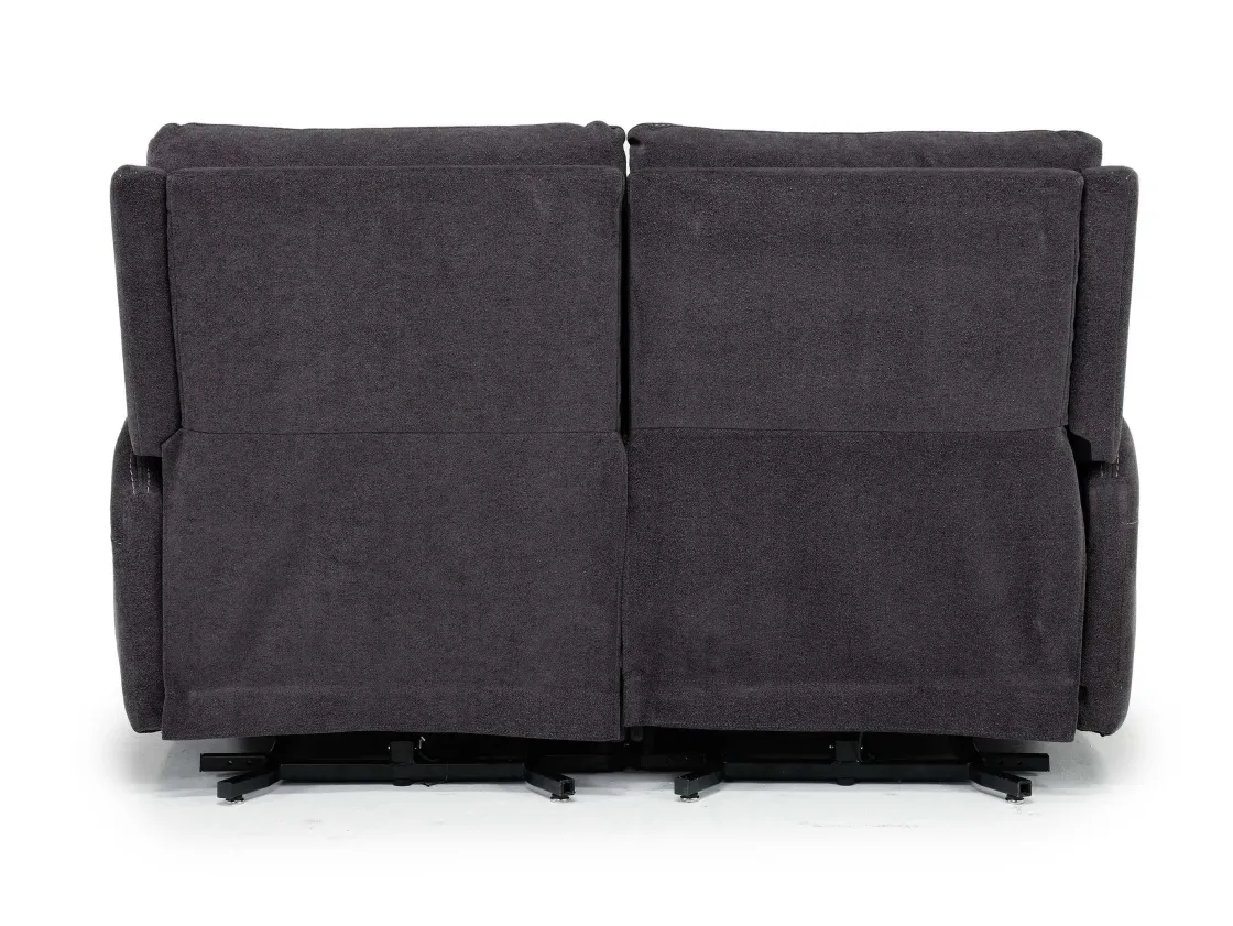 Mor Furniture Palencia 3 Power Loveseat In Trento Charcoal