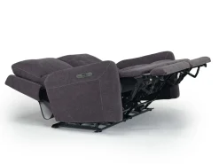 Mor Furniture Palencia 3 Power Loveseat In Trento Charcoal