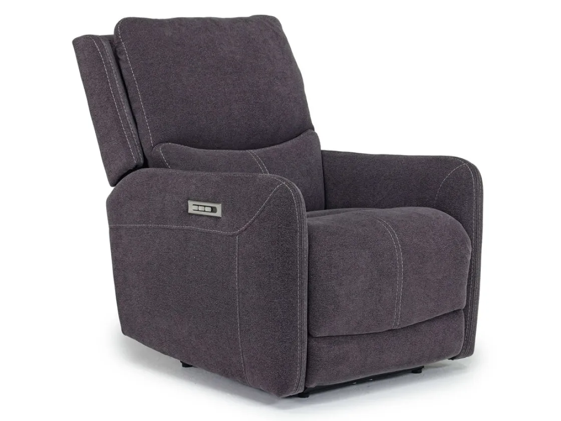 Mor Furniture Palencia 3 Power Recliner In Trento Dove