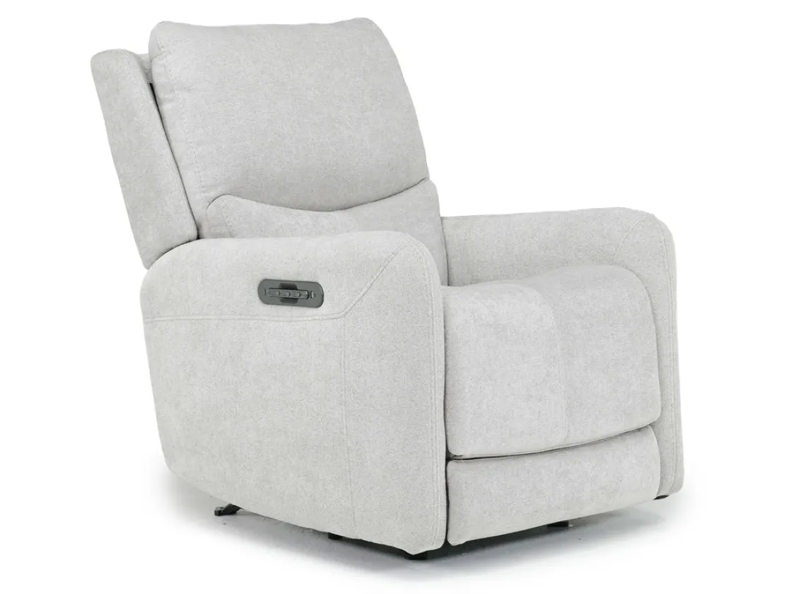 Mor Furniture Palencia 3 Power Rocker Recliner In Trento Charcoal