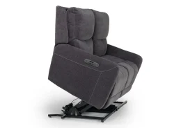 Mor Furniture Palencia 3 Power Sofa & Loveseat In Trento Charcoal