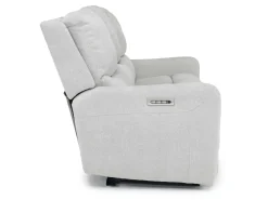 Mor Furniture Palencia 3 Power Sofa In Trento Charcoal