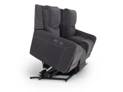 Mor Furniture Palencia 3 Power Sofa In Trento Charcoal