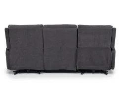 Mor Furniture Palencia 3 Power Sofa In Trento Charcoal