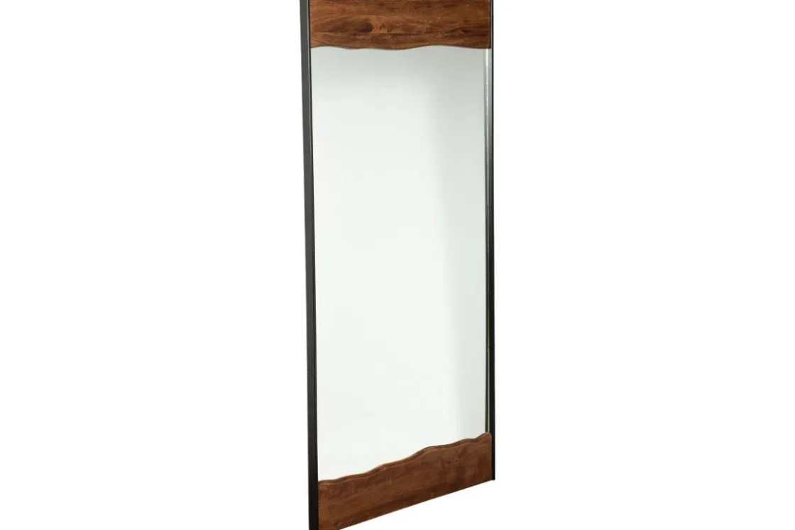 Mor Furniture Panchali Accent Mirror In Brown/Black