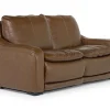 Mor Furniture Paradise 2 Power Loveseat In Chestnut Leather