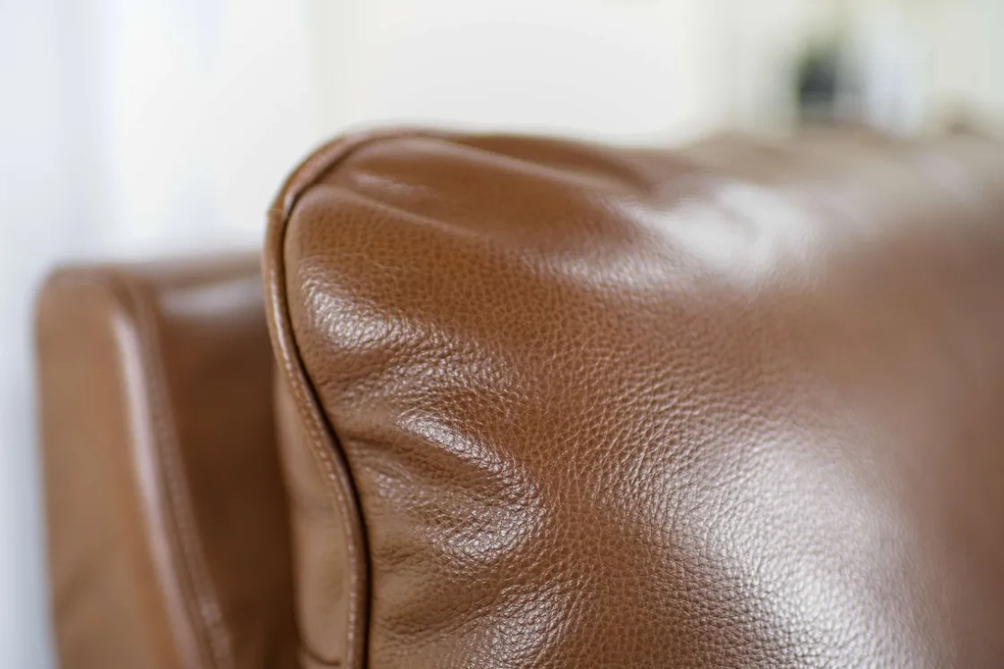 Mor Furniture Paradise 2 Power Sofa In Chestnut Leather