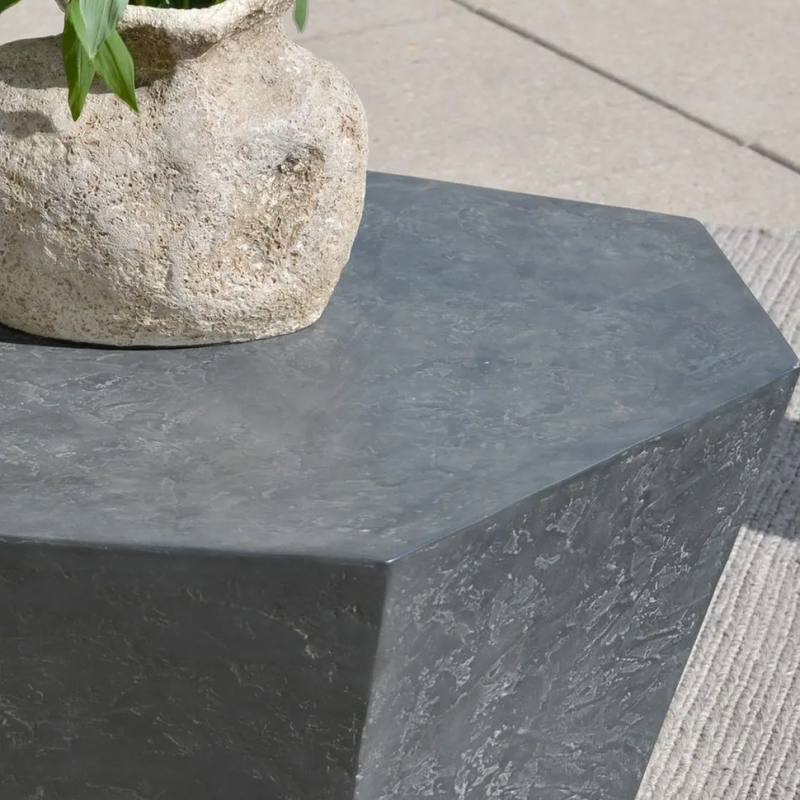 Mor Furniture Parra Outdoor Coffee Table In White