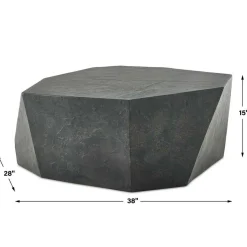 Mor Furniture Parra Outdoor Coffee Table In White