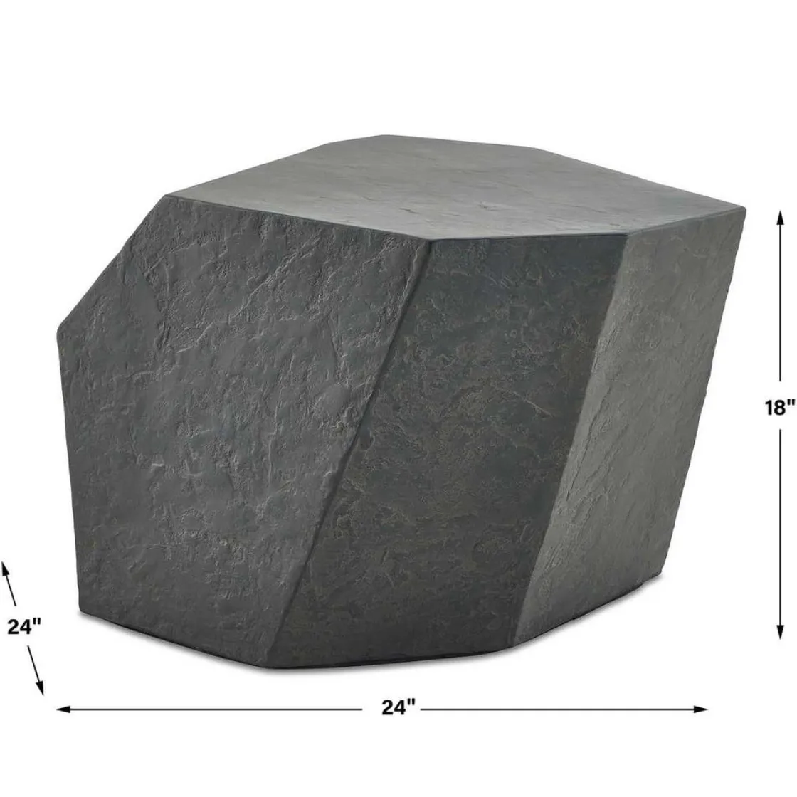 Mor Furniture Parra Outdoor End Table In Gray