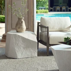 Mor Furniture Parra Outdoor End Table In Gray