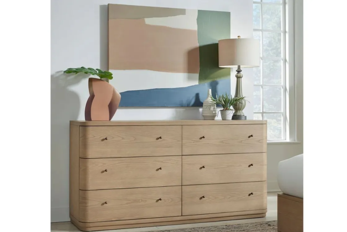 Mor Furniture Penny Dresser In Buff Cream