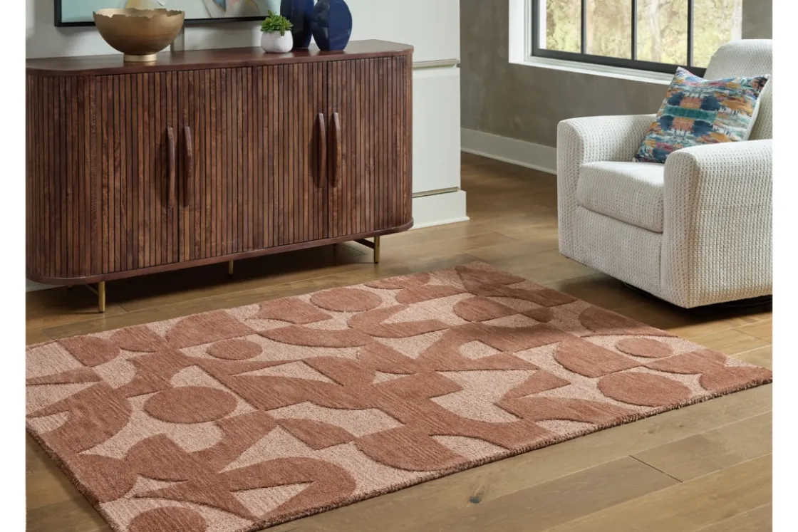 Mor Furniture Perrenton Rug In Clay, 8x10