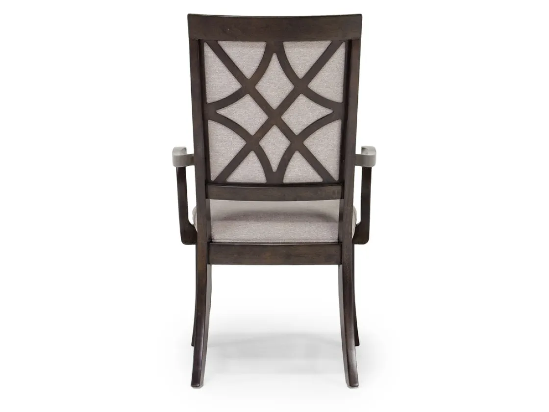 Mor Furniture Phillipe Dining Table & 4 Side Chairs & 2 Arm Chairs In Cherry