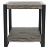 Mor Furniture Pinnacle End Table In Gray