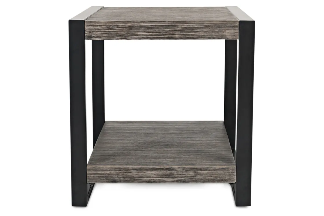 Mor Furniture Pinnacle End Table In Gray