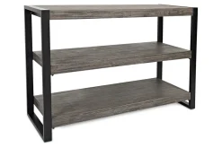 Mor Furniture Pinnacle Sofa Table In Gray