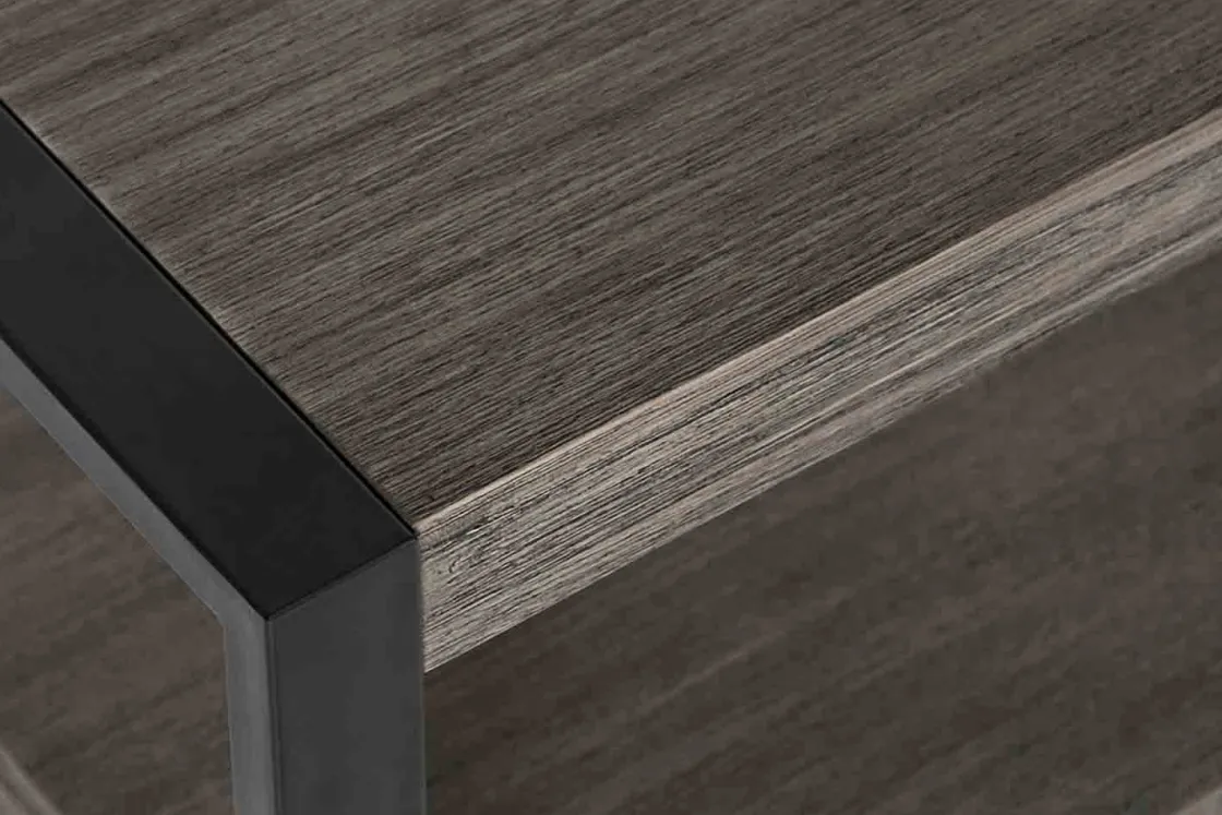 Mor Furniture Pinnacle Sofa Table In Gray
