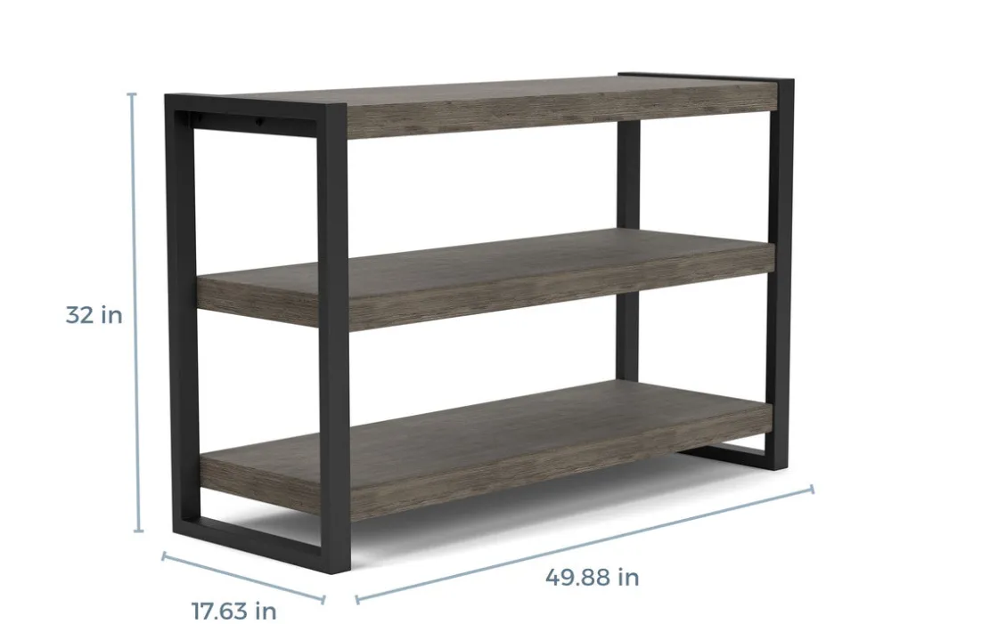 Mor Furniture Pinnacle Sofa Table In Gray