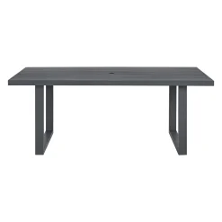 Mor Furniture Playa Outdoor Dining Table, 4 Chairs & Bench In Dark Gray