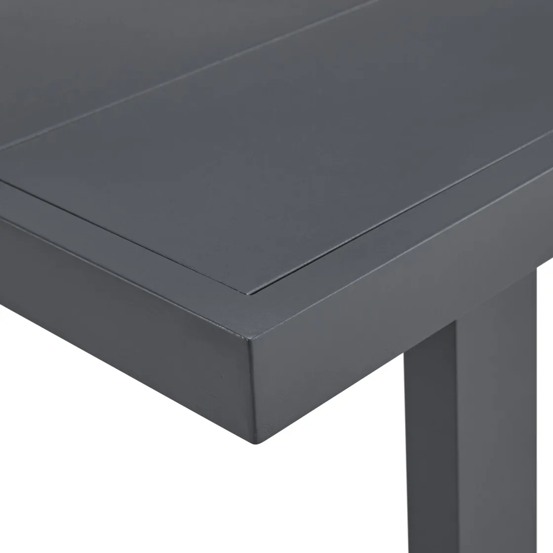 Mor Furniture Playa Outdoor Dining Table In Dark Gray