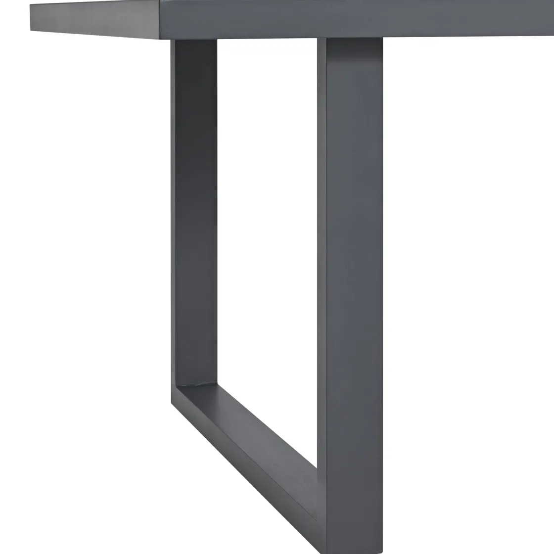 Mor Furniture Playa Outdoor Dining Table In Dark Gray