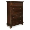 Mor Furniture Porter Chest In Mahogany