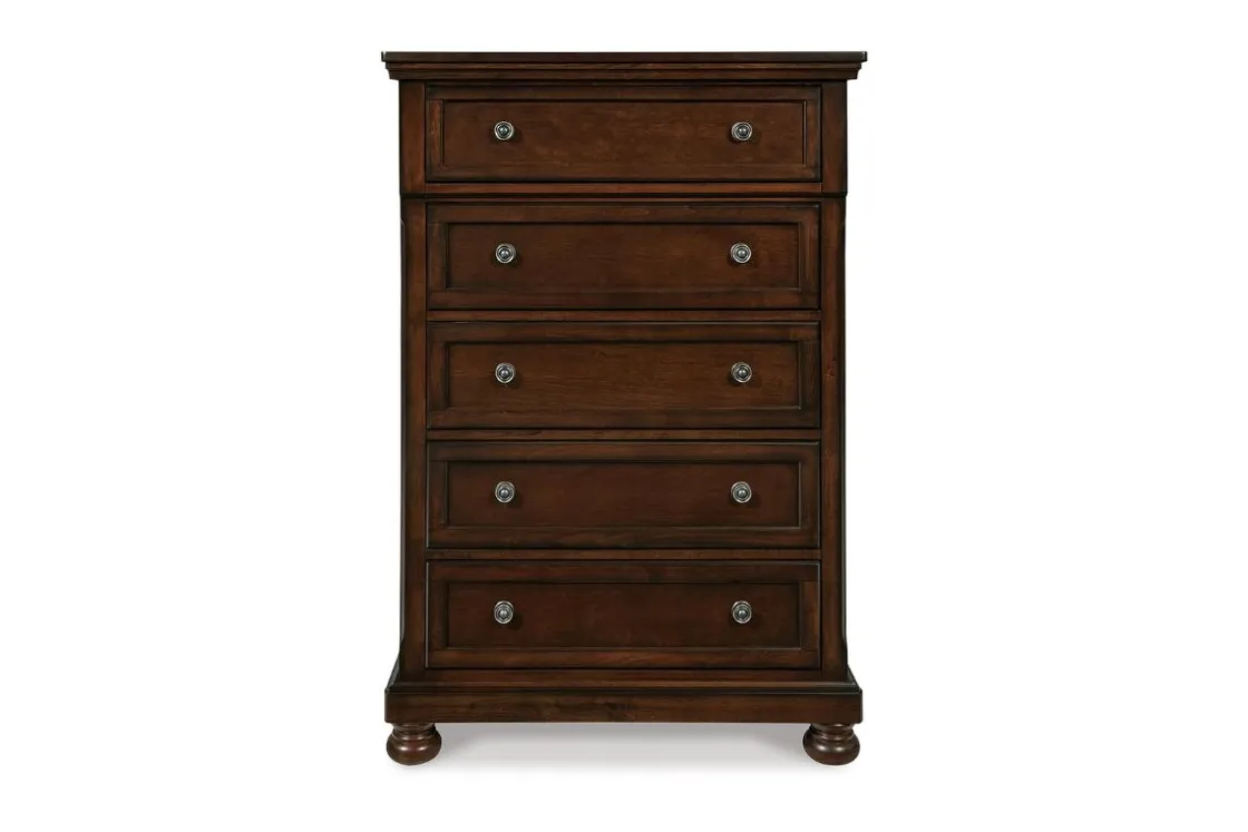 Mor Furniture Porter Chest In Mahogany