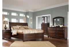 Mor Furniture Porter Chest In Mahogany
