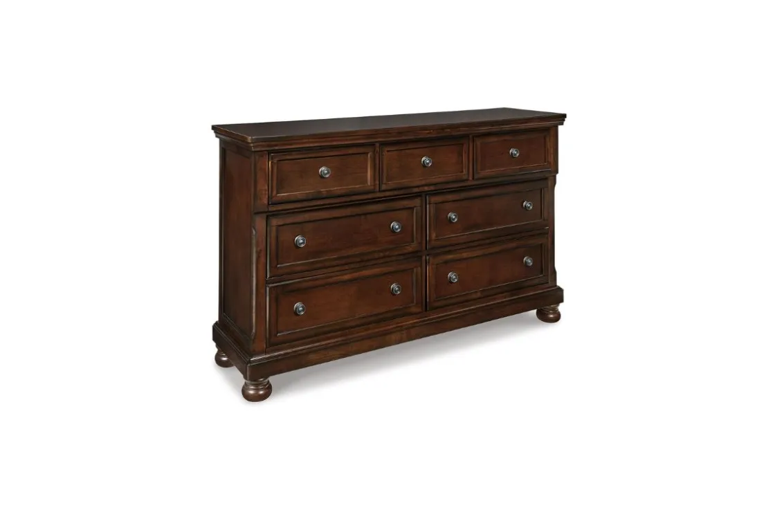 Mor Furniture Porter Dresser In Mahogany